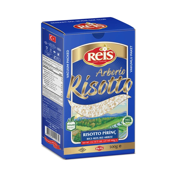 Reis Arborio Risotto Vakumlu Pirinç 500 G (6'li Paket) ürün görseli 1