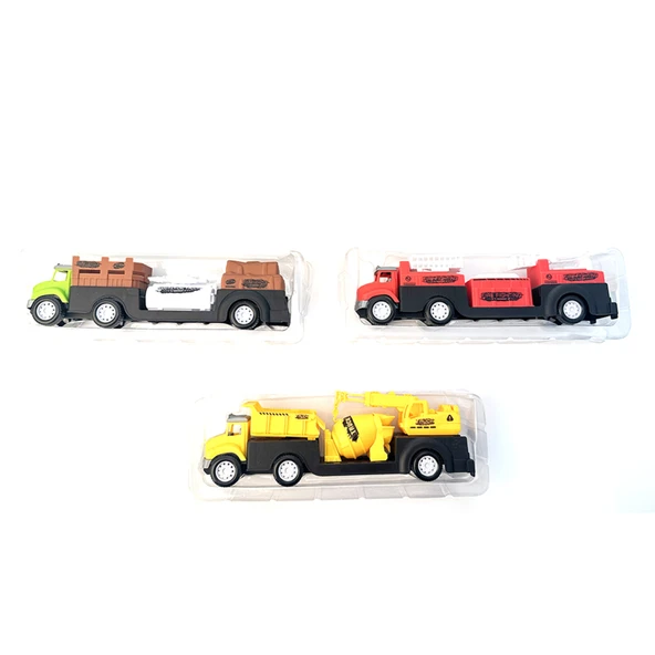 M Toys Sürtmeli Kamyon (2929-10812) (6'li Paket) ürün görseli 1