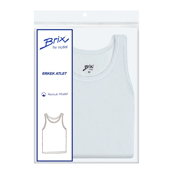 Brix Modal Erkek Atlet M (4'li Paket) ürün görseli 1