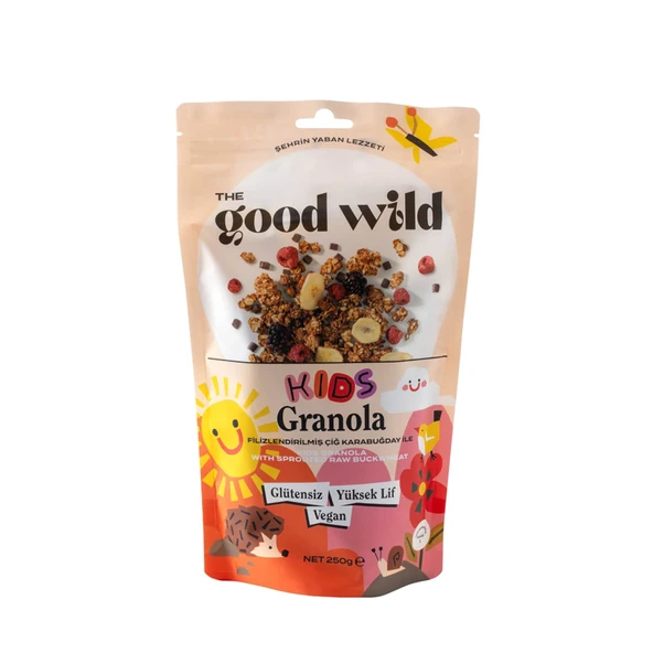 The Good Wild Kids Granola 250 G (7'li Paket) ürün görseli 1