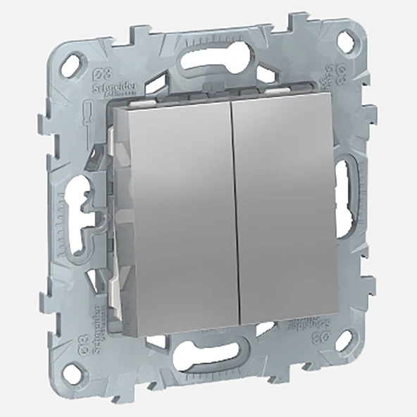 Schneider NU521130 2'Li Modul Alüminyum Komütatör (3'li Paket) ürün görseli 1