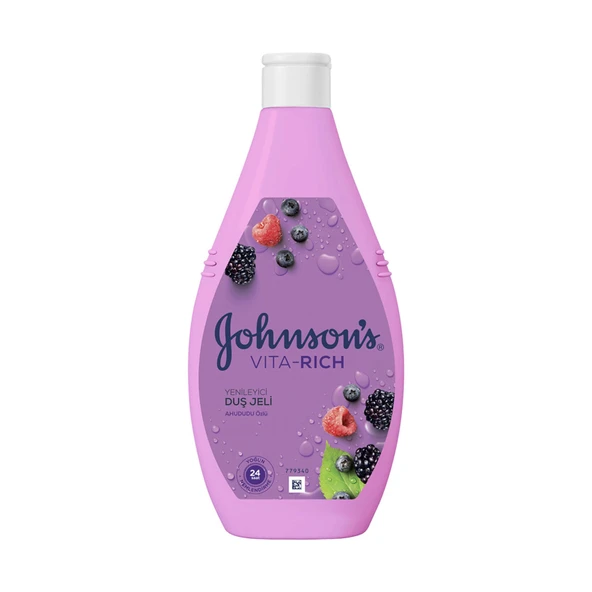 Johnson's Vıta-rıch Ahududu Özlü Yenileyici Duş Jeli 400Ml (6'li Paket) ürün görseli 1