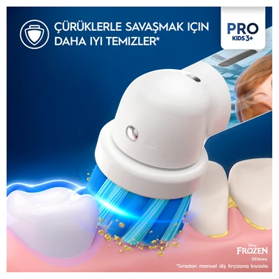 Oral-B Diş Fırçası Vitalty Pro Şarjlı Frozen ürün görseli 1