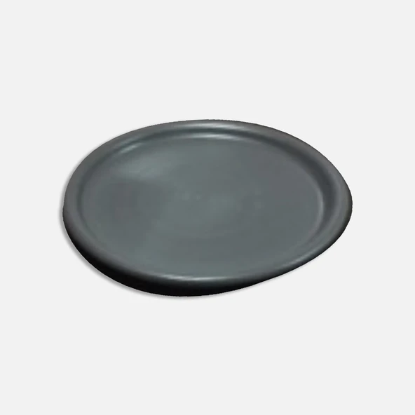 Aktif Seramik Toprak Saksı Tabağı No.4 Titan (5'li Paket) ürün görseli 1