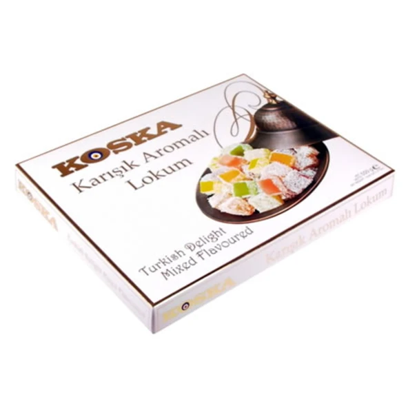 Koska Karışık Lokum Lüks Kutu 550 G (5'li Paket) ürün görseli 1