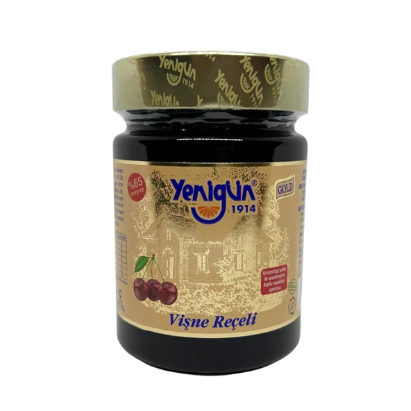 Yenigün Vişne Reçeli Gold Seri 400 G (4'li Paket) ürün görseli 1
