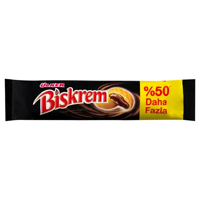 ÜLKER Biskrem Rulo %50Fazla 18 X 150 G Çikolata Kremalı (4'li Paket) ürün görseli 1