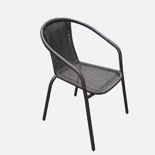 Sunfun Resin Wicker Rattan Sandalye ürün görseli 1