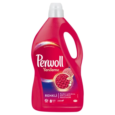 Perwoll Sıvı Çamaşır Deterjanı 4L Renkli (5'li Paket) ürün görseli 1