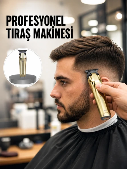 Kablosuz Erkek Bakım Tıraş Makinesi Hassas Bıçaklı Şarjlı Kullanım Yeni Nesil ürün görseli 1