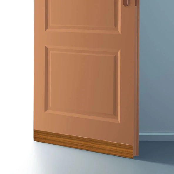 Vodaseal Kendinden Yapışkanlı Kapıaltı Sızdırmazlık Bandı Kahverengi 400mmX110cm (7'li Paket) ürün görseli 1