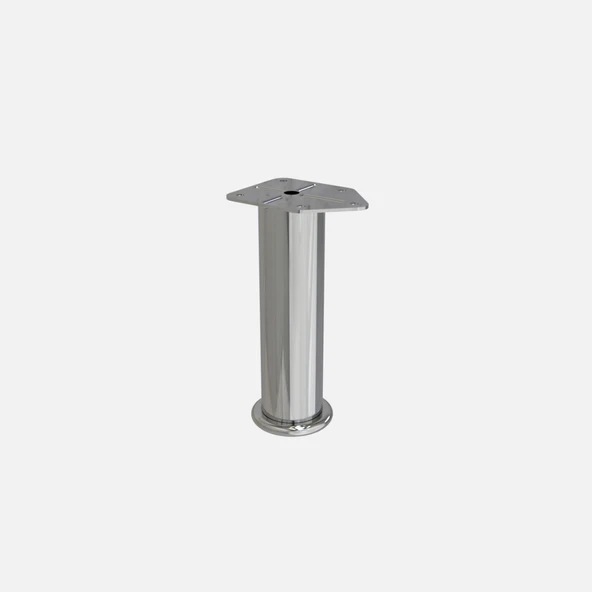 Tempo R42 Mobilya Ayağı 15 cm Tek Krom Kaplama (7'li Paket) ürün görseli 1