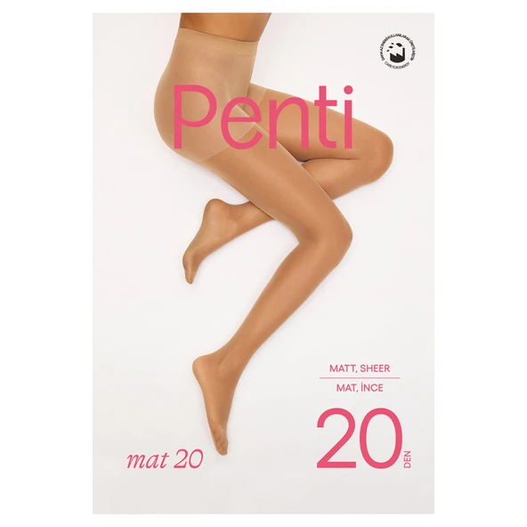 Penti Mat 20 Külotlu Çorap 57/2 (8'li Paket) ürün görseli 1