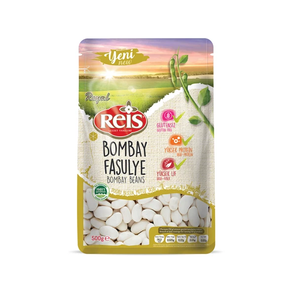 Reis Royal Bombay Fasulye 500 G (8'li Paket) ürün görseli 1