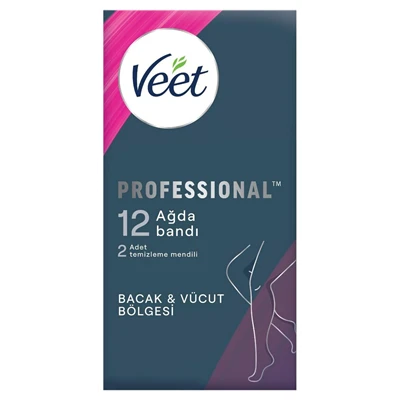 Veet Professıonal Ağda Bandı 12Li Normal (6'li Paket) ürün görseli 1