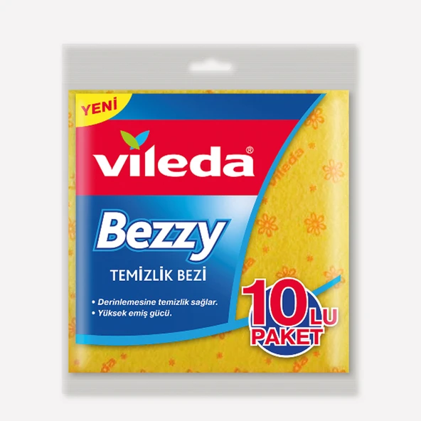 Vileda Bezzy Temizlik Bezi 10'lu (6'li Paket) ürün görseli 1