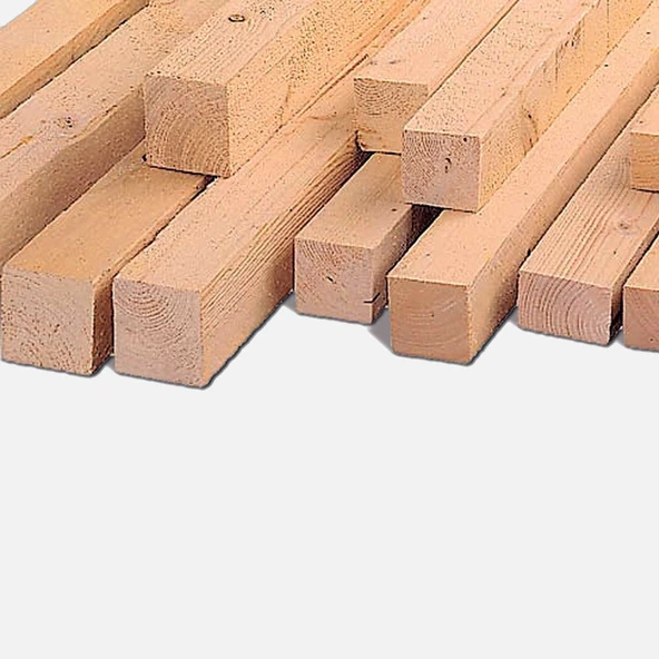 Rettenmeier Pürüzlü Kereste Ladin Köknar 9,8x9,8x300 cm ürün görseli 1