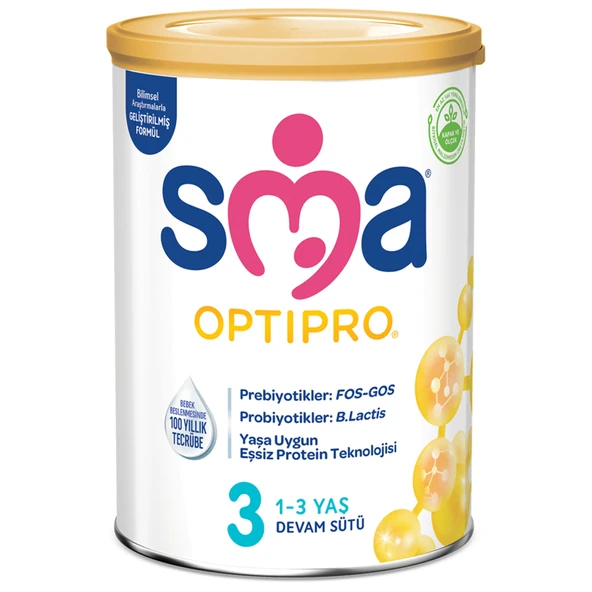 Sma Optipro Probiyotik 3 Devam Sütü 400 G (2'li Paket) ürün görseli 1