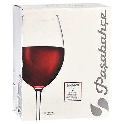 Paşabahçe 44738 Enoteca Kırmızı Şarap Kadehi 2Li 615C (8'li Paket) ürün görseli 1