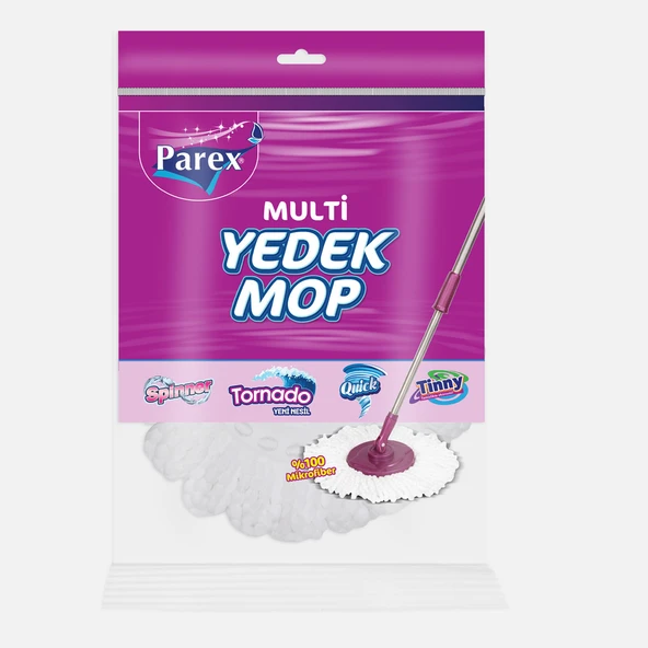 Parex Multi Yedek Mop (8'li Paket) ürün görseli 1