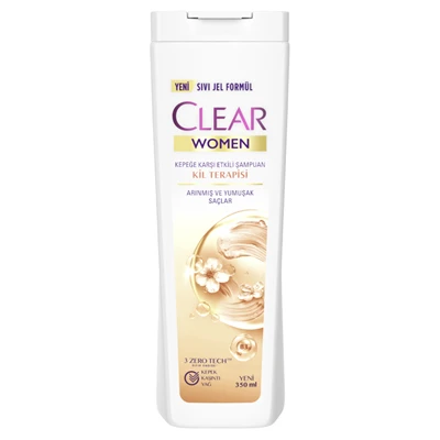 CLEAR Şampuan 350 Ml Kil Terapi (8'li Paket) ürün görseli 1