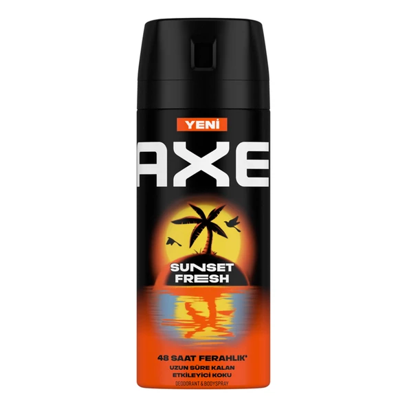Axe Sunset Fresh Erkek Deodorant 150 Ml (4'li Paket) ürün görseli 1