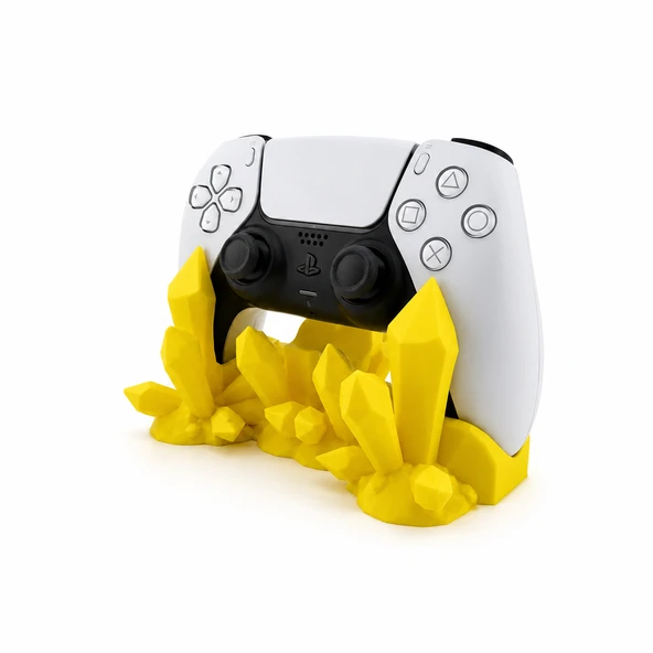 Kristal Tasarımlı Oyun Kumandası Standı ?️ Masaüstü Düzenleyici?PS5 PS4 PS3 ve Xbox Serisi Uyumlu ürün görseli 1