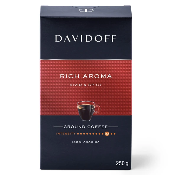 Davidoff Rich Aroma Filtre Kahve 250 G (2'li Paket) ürün görseli 1