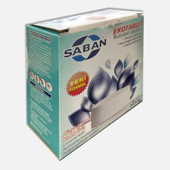 Saban Vanilya Kokulu Nem Alıcı Katı Oda Kokusu (6'li Paket) ürün görseli 1