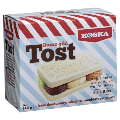 KOSKA Kağıt Helva Tost 140G (7'li Paket) ürün görseli 1