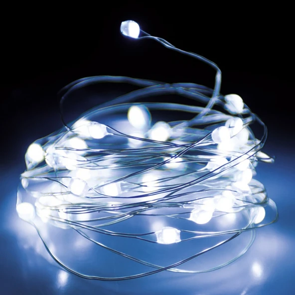Led Işık 132 Ledli Zincir Sıcak Beyaz (7'li Paket) ürün görseli 1