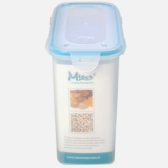 Moonstar Mlock Bakliyat Saklama Kabı 3 lt (7'li Paket) ürün görseli 1