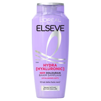 L'OREAL ELSEVE Yaluronic Şampuan 300 Ml Nemlendiren Bakım (5'li Paket) ürün görseli 1