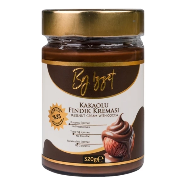 By İzzet Kakaolu Fındık Kreması %35 Fındık 320 G (5'li Paket) ürün görseli 1