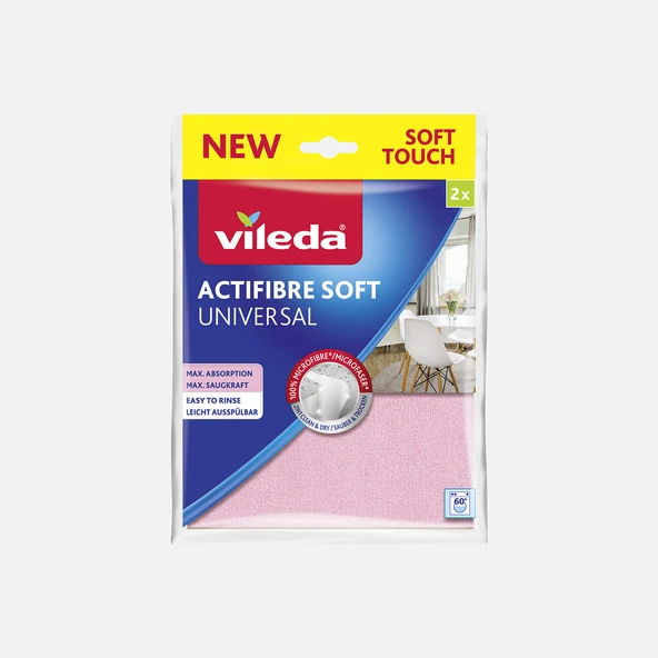 Vileda Actifibre Temizlik Bezi 2'li (3'li Paket) ürün görseli 1