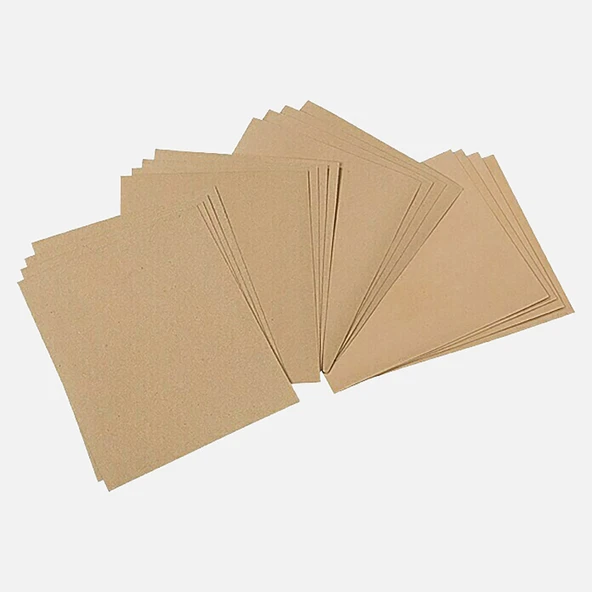 Craftomat Zımpara Kağıdı -Standart 40/80/120/240 Kum (5'li Paket) ürün görseli 1
