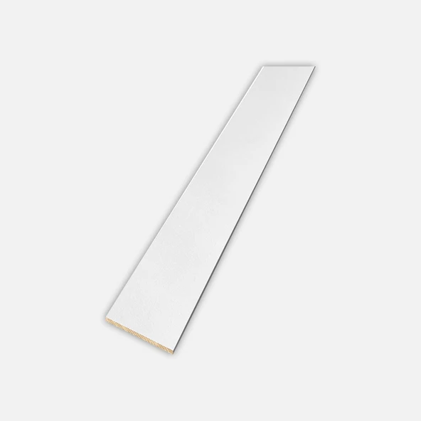 Beyaz MDF Duvar Kaplama Çıtası 1180x63x9 mm 6 Parça ürün görseli 1