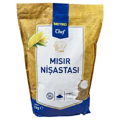 METRO Chef Mısır Nişastası 3 Kg (8'li Paket) ürün görseli 1