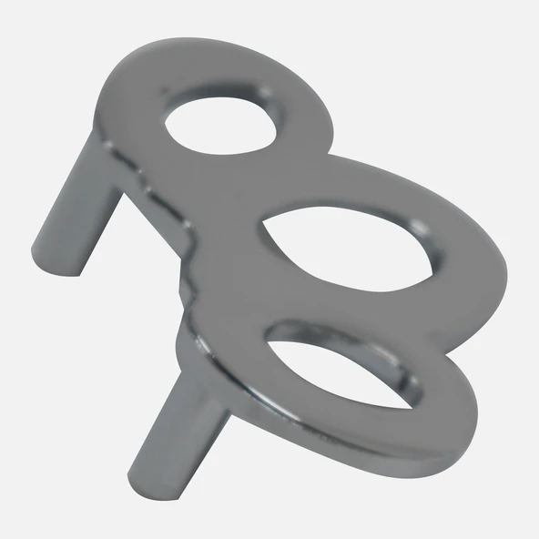 Dreamax Dz298.32 mm Metal Kulp Krom (7'li Paket) ürün görseli 1