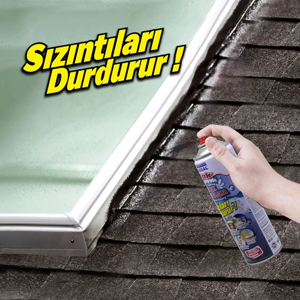 Vodaseal Leak Fix İzolasyon Spreyi Beyaz Kauçuk 500 ML (2'li Paket) ürün görseli 1