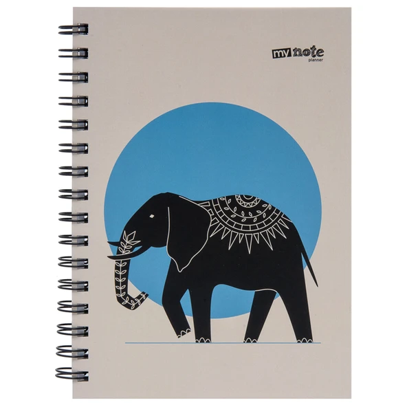 Mynote Geometrik Planner A5 100 Yaprak (7'li Paket) ürün görseli 1