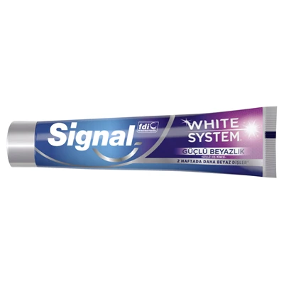 Signal White System Diş Macunu 75 Ml Güçlü Diş Minesi (7'li Paket) ürün görseli 1