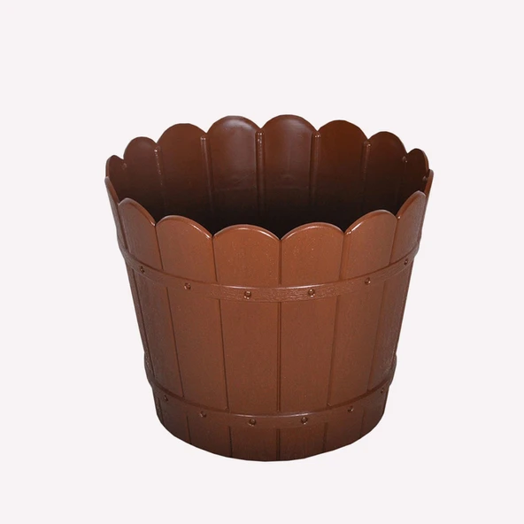 Lider Yuvarlak Balkon Saksısı 30 cm (5'li Paket) ürün görseli 1