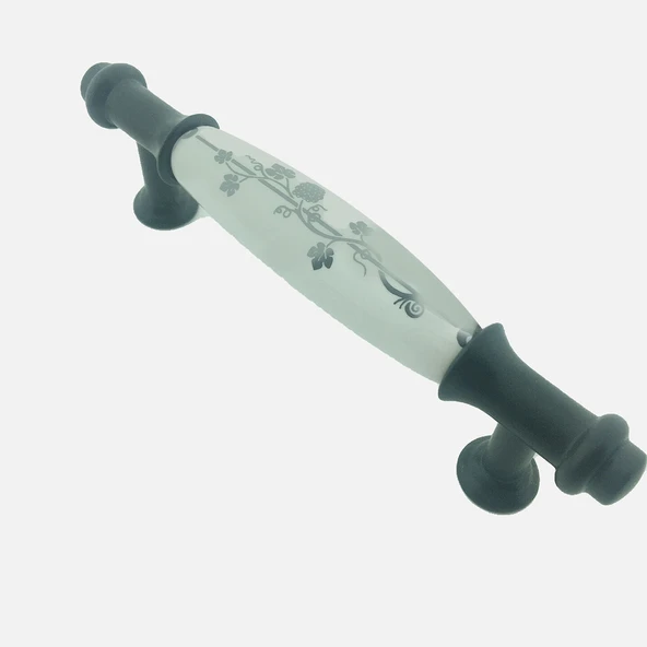Es-Al Kaş 96 mm Siyah Porselen Kulp (7'li Paket) ürün görseli 1