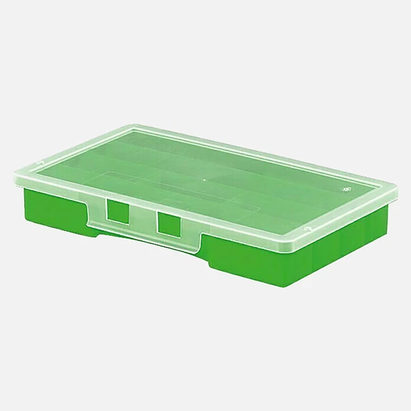 Wisent Organizer 6 Bölmeli Yeşil (7'li Paket) ürün görseli 1
