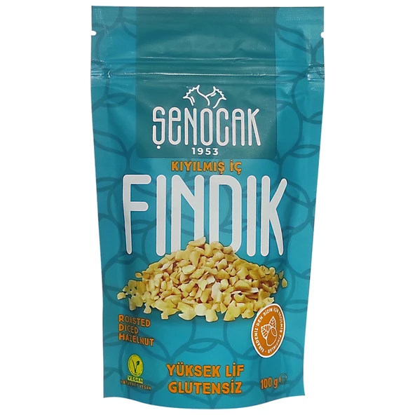 Şenocak Kıyılmış Fındık 100 G (8'li Paket) ürün görseli 1