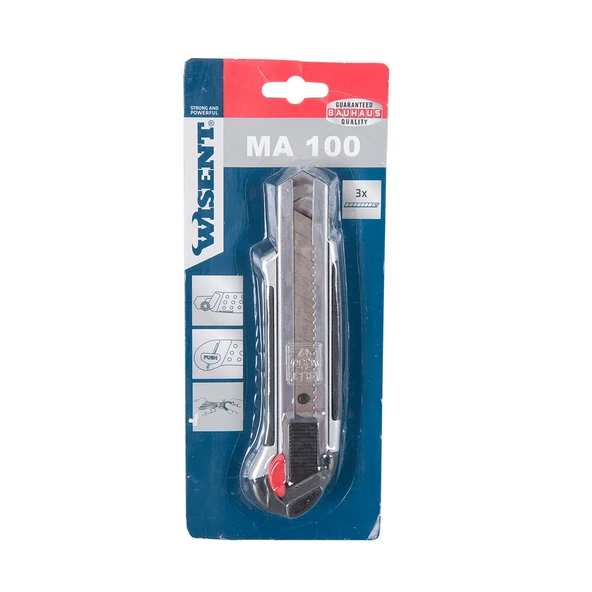 WisentMa100 22 mm 3 Yedekli Maket Bıçağı (3'li Paket) ürün görseli 1