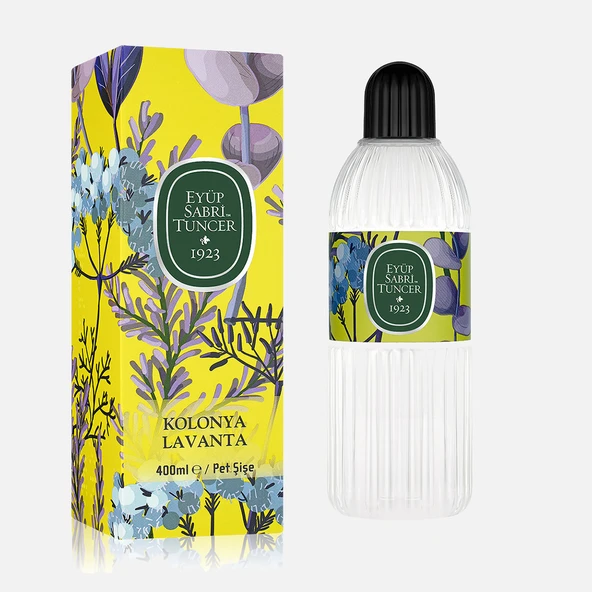Eyüp Sabri Tuncer Lavanta Kolonyası 400ml Pet Şişe (7'li Paket) ürün görseli 1
