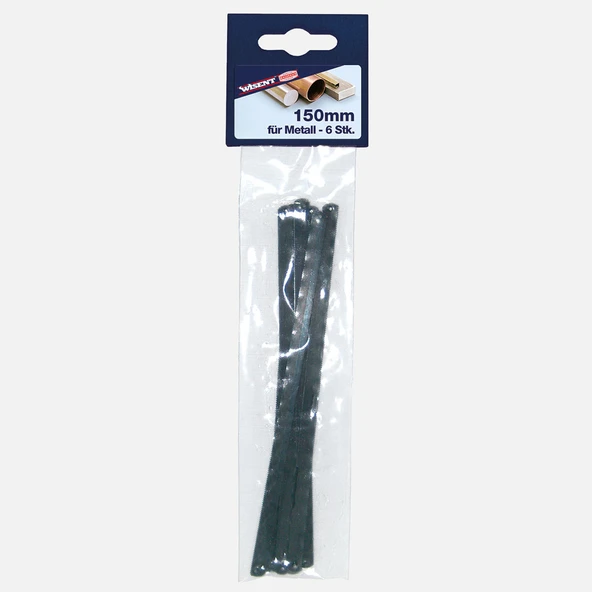 Wisent Metal Testere Bıçağı 150 mm 6 adet (8'li Paket) ürün görseli 1