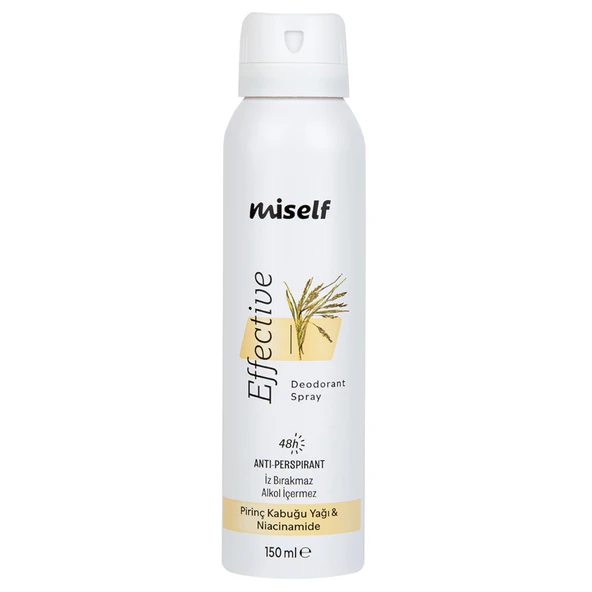Miself Antiperspirant Deodorant Effective 150 Ml (8'li Paket) ürün görseli 1